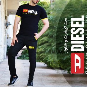 ست تیشرت شلوار مدل DIESEL