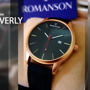 ساعت مچی romanson مدل Everly بند مشکی