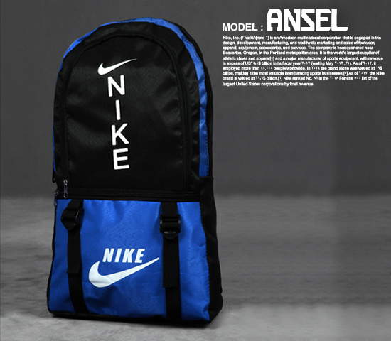 کوله پشتی nike مدل ANSEL آبی