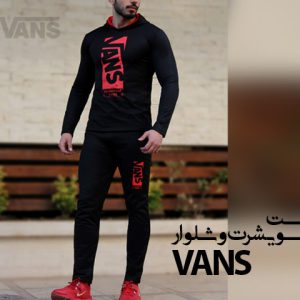 ست سویشرت شلوار مدل VANS