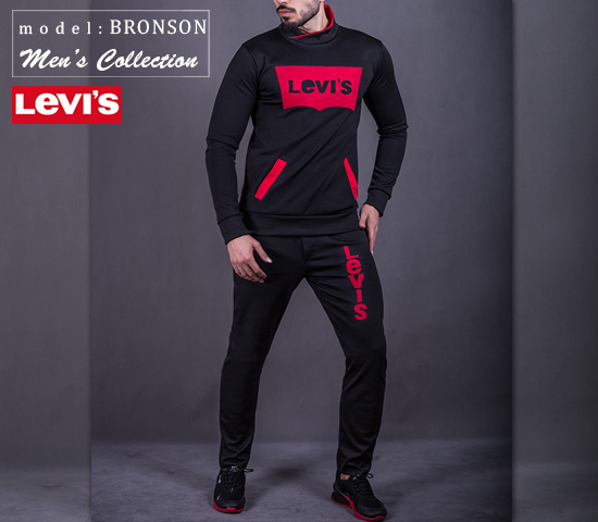 ست سویشرت شلوار مدل Levis مدل Bronson