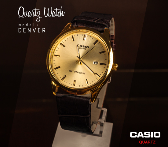 ساعت مچی CASIO مدل Denver مشکی