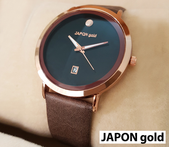 ساعت مچی مدل JAPON gold مسی