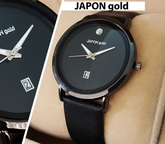 ساعت مچی مدل JAPON gold مشکی