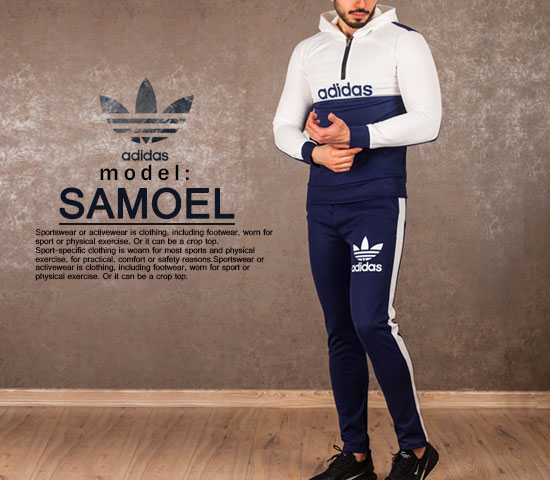 ست سویشرت شلوار adidas مدل Samoel