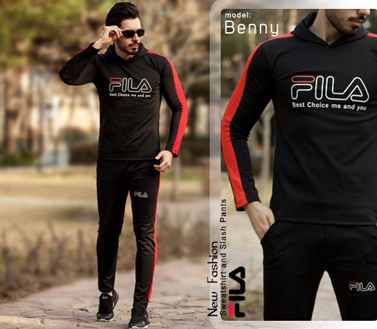 ست سویشرت شلوار fila مدل Benny