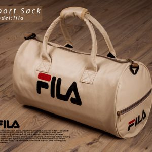 ساک ورزشی مدل Fila کرمی