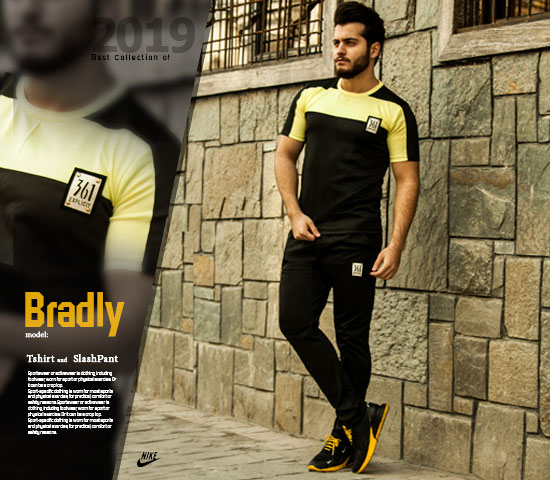 ست تیشرت شلوار مدل Bradly