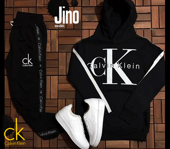 ست سویشرت شلوار ck مدل Jino