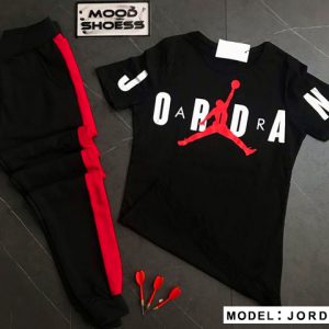ست تیشرت شلوار Jordan مدل Dian مشکی