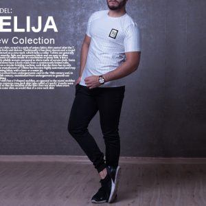 ست تیشرت شلوار مدل Elija سفید