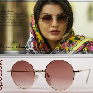 عینک آفتابی زنانه مدل Mercede قهوه ای