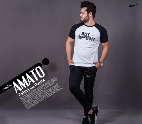 ست تیشرت شلوار Nike مدل Amato
