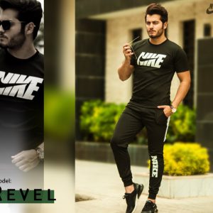 ست تیشرت شلوار Nike مدل Revel مشکی