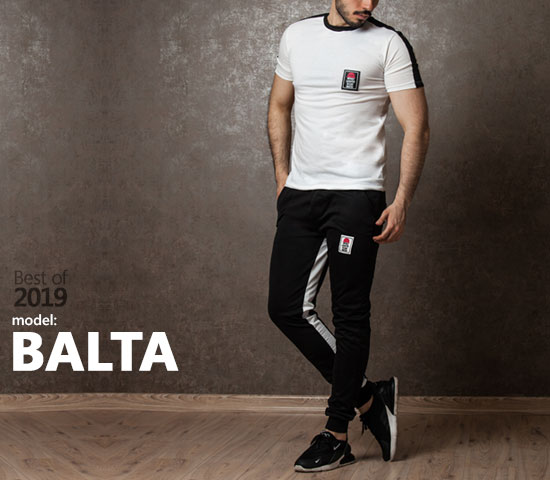 ست تیشرت شلوار مدل Balta + هدیه ساعت