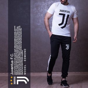 ست تیشرت شلوار Juventus مدل Edmond سفید