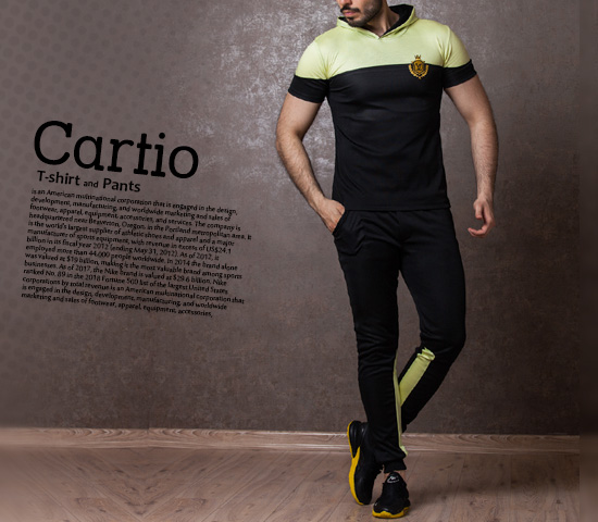 ست تیشرت شلوار مدل Cartio