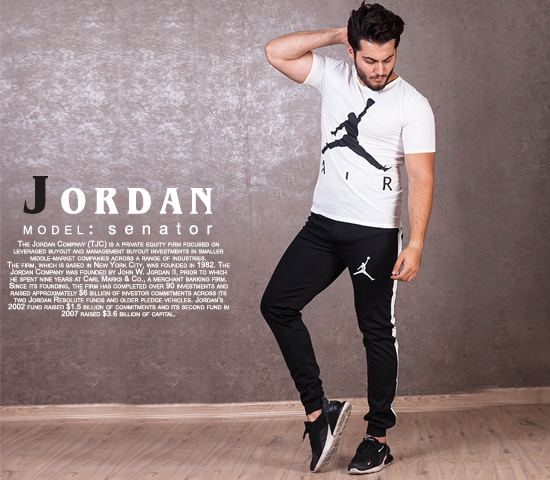 ست تیشرت شلوار jordan مدل Senator