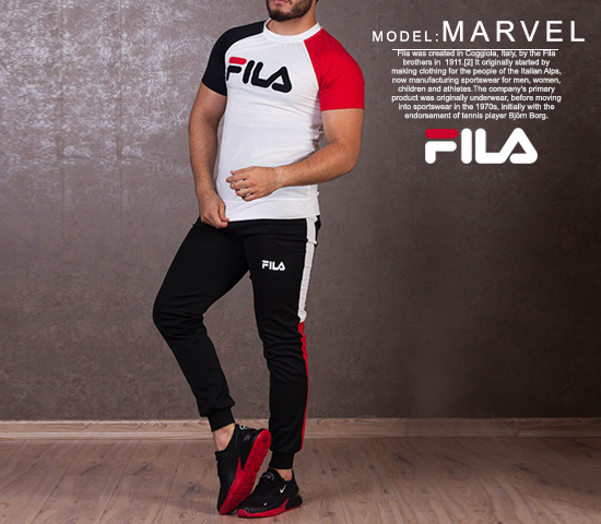 ست تیشرت شلوار Fila مدل Marvel