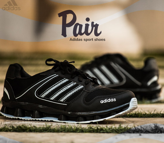 کفش مردانه Adidas مدل Pair مشکی سفید