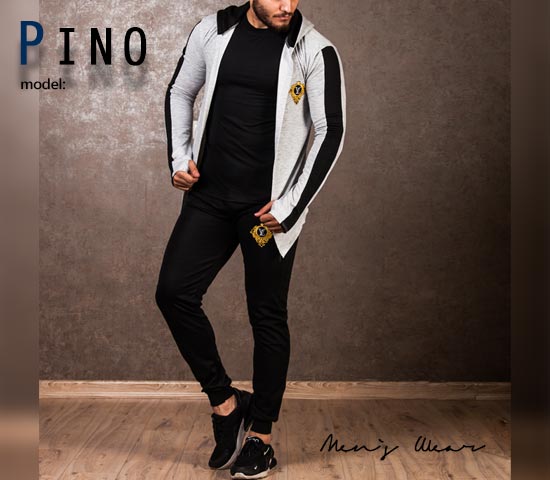 ست تیشرت شلوار هودی مردانه Pino