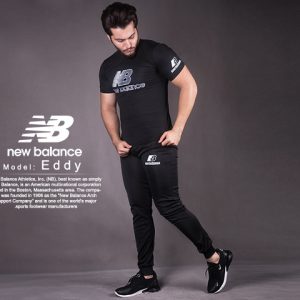 ست تیشرت شلوار مردانه NB مدل Eddy