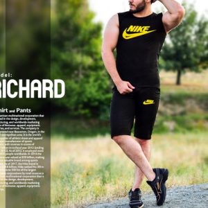 ست تاپ شلوارک Nike مدل Richard