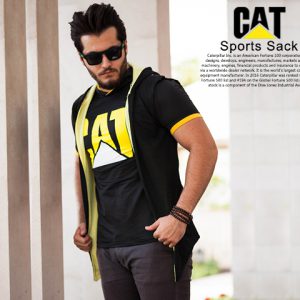 ست هودی تیشرت مردانه Cat مدل Kita