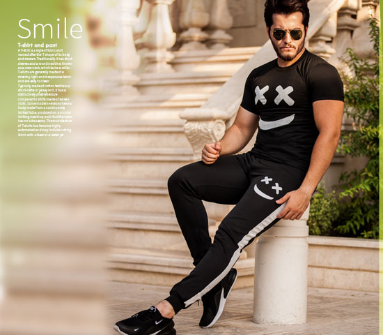 ست تیشرت شلوار مدل Smile