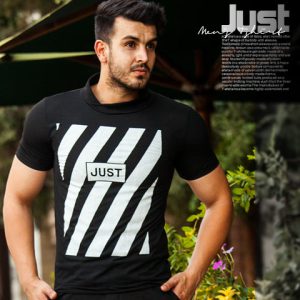 تیشرت مردانه مدل Just