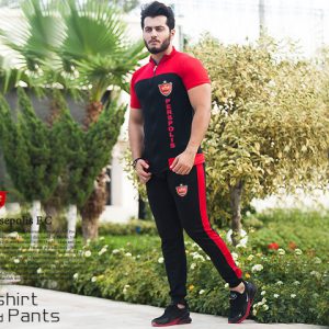 ست تیشرت شلوار مردانه پرسپولیس مدل Modrick