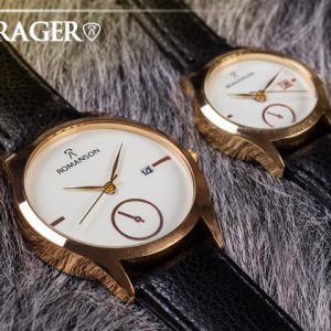 ست ساعت مچیRomanson مدل Rager صفحه سفید