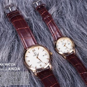 ست ساعت مچی مردانه زنانه Omax مدل Landa