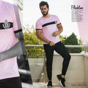 ست تیشرت شلوار مردانه مدل Black line