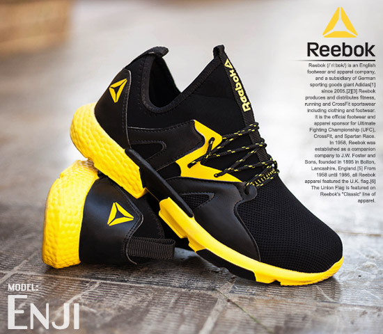 کفش مردانه Reebok مدل Enji زرد