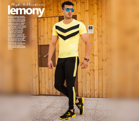 ست تیشرت شلوار مردانه مدل Lemony+ ساعت هدیه