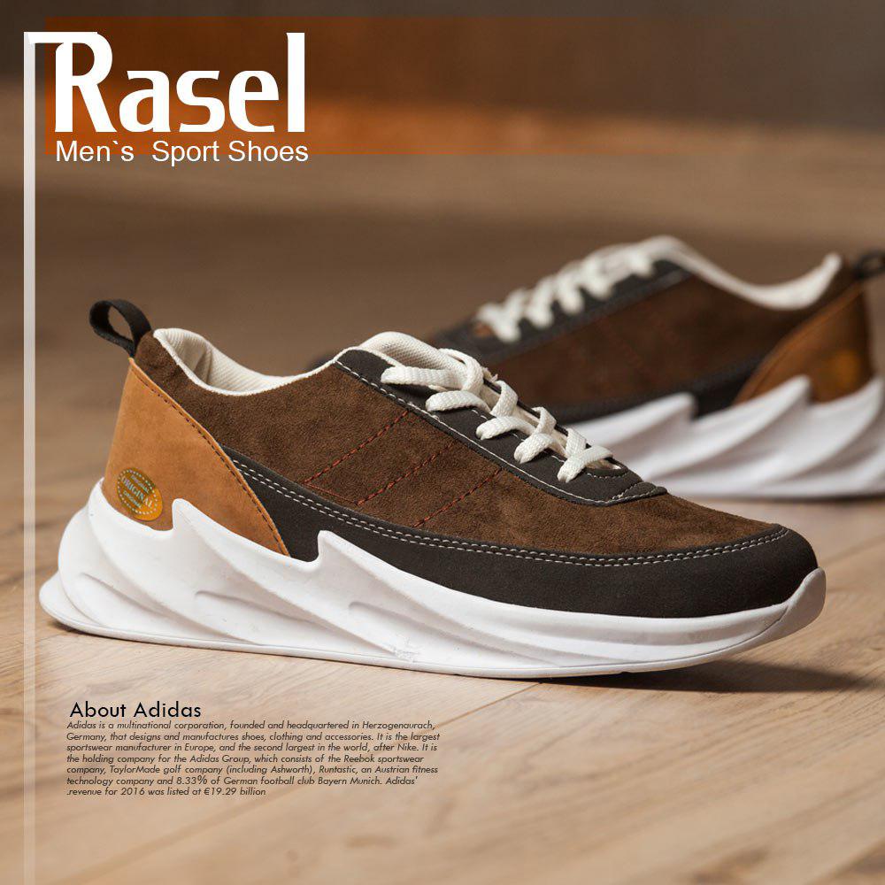 کفش مردانه Adidas مدل Rasel قهوه ای