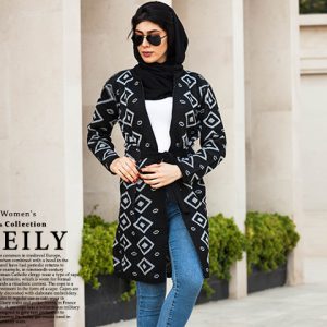 بافت زنانه مدل Heily مشکی