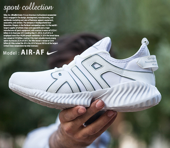 کفش مردانه Nike مدل Air-AF سفید