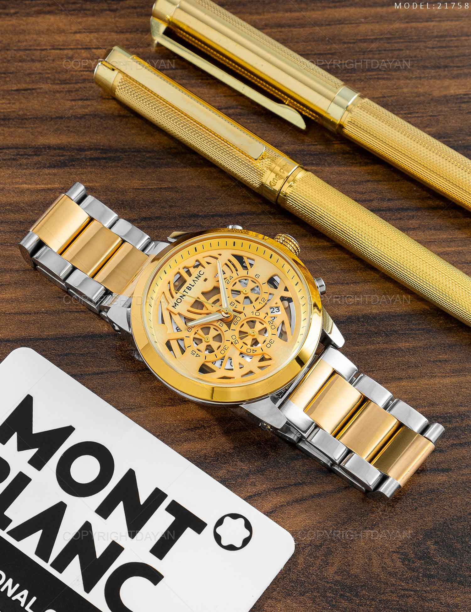 ساعت مچی مردانه Montblanc مدل 21758