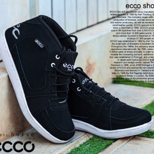 کفش مردانه ساق دار ecco مدل Horse مشکی