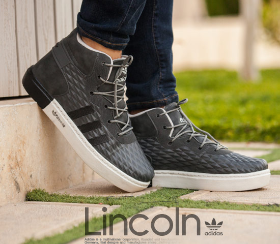 کفش مردانه adidas مدل Lincoln طوسی