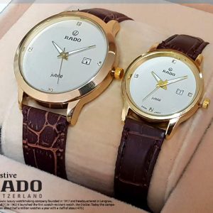 ست ساعت مچی مردانه زنانه RADO مدل Stive