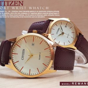 ست ساعت مچی مردانه زنانه Citizen مدل Remando