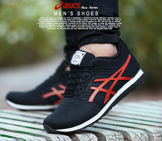 کفش مردانه Asics مدل Kavan قرمز