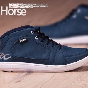 کفش مردانه ساق دار ecco مدل Horse آبی