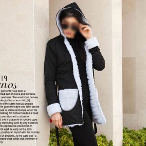 هودی زنانه مدل Venos سفید