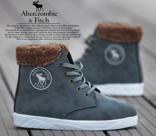 نیم بوت زنانه Abercrombie مدل Pelin طوسی