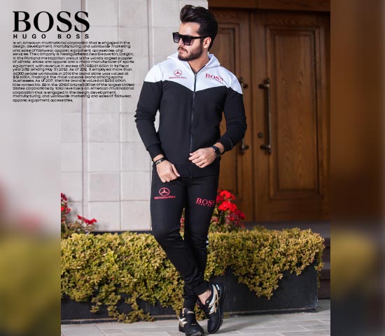 ست سویشرت شلوار مردانه مدل Hugo boss