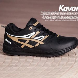 کفش مردانه Asics مدل Kavan طلایی